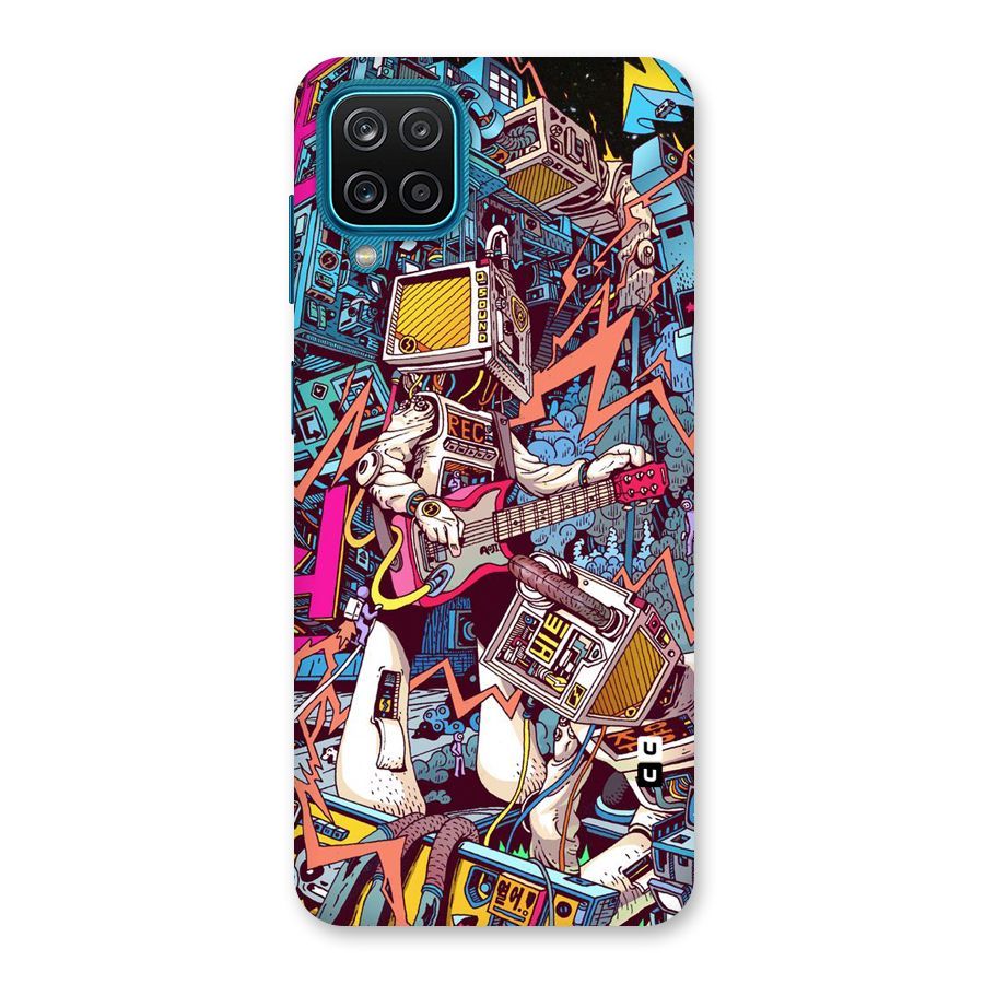 Electric Colors Back Case for Galaxy F12
