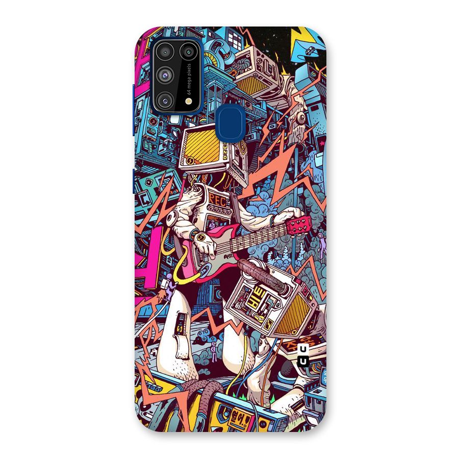 Electric Colors Back Case for Galaxy F41