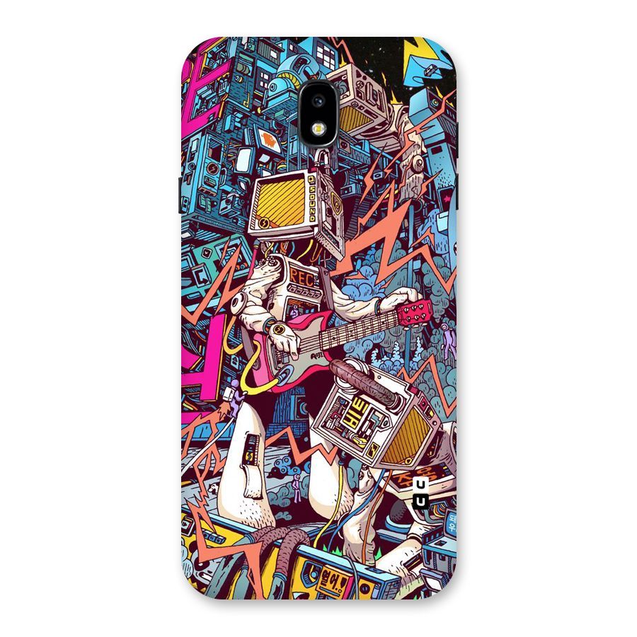 Electric Colors Back Case for Galaxy J7 Pro