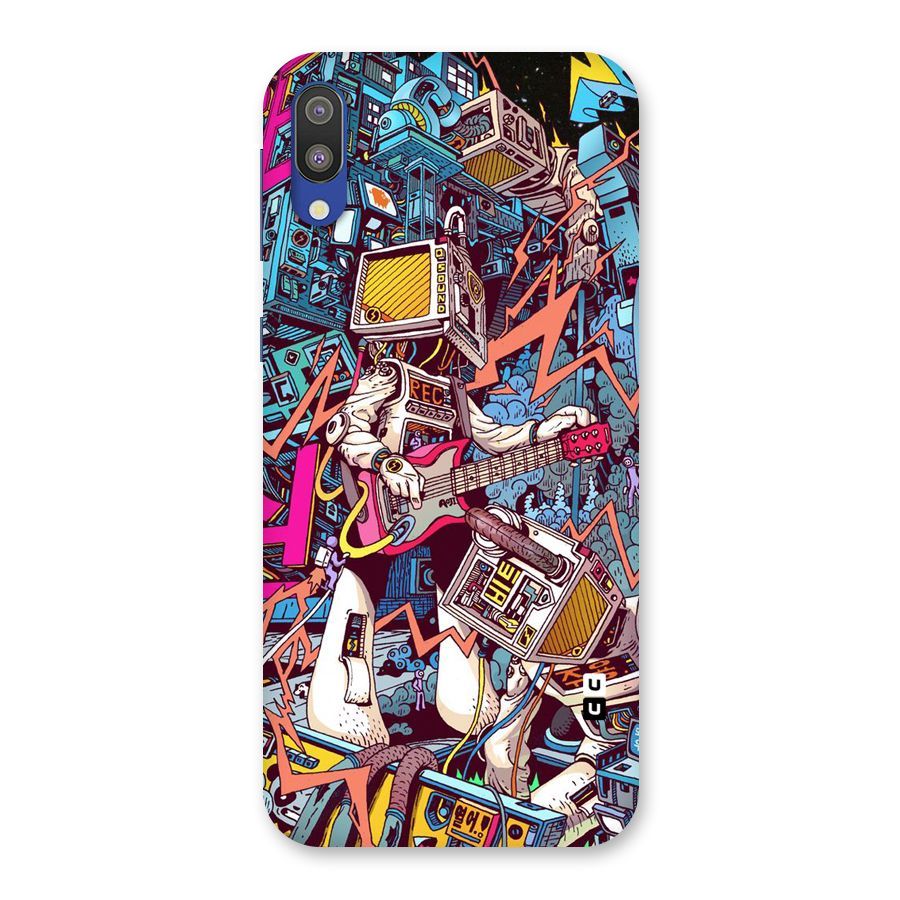 Electric Colors Back Case for Galaxy M10