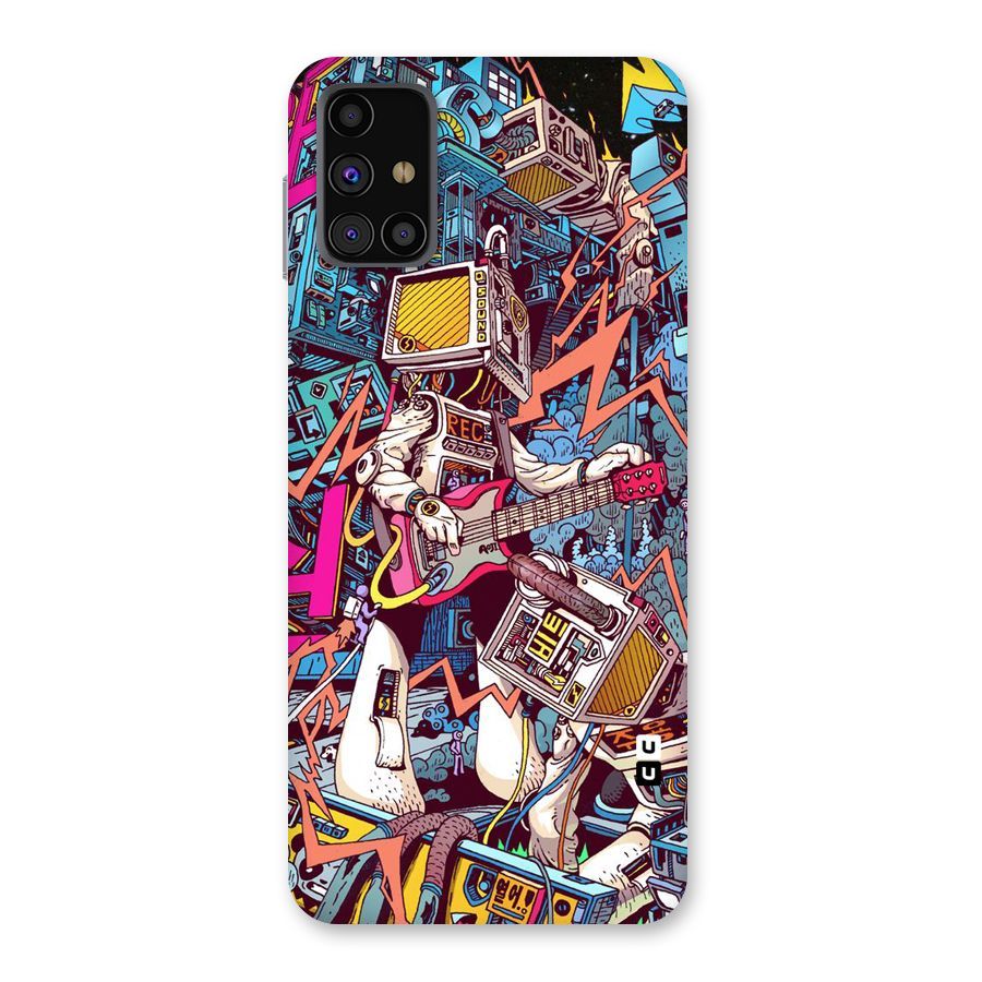 Electric Colors Back Case for Galaxy M31s