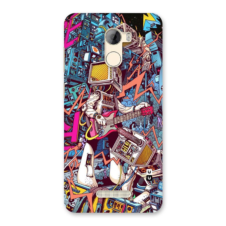 Electric Colors Back Case for Gionee A1 LIte