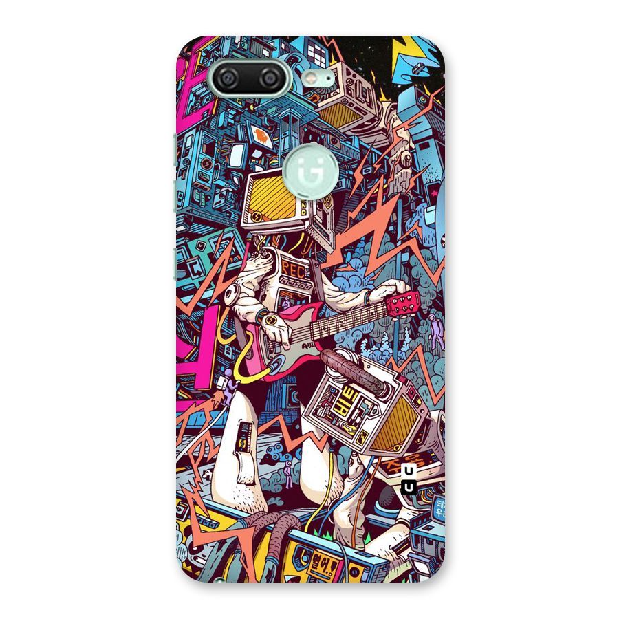 Electric Colors Back Case for Gionee S10