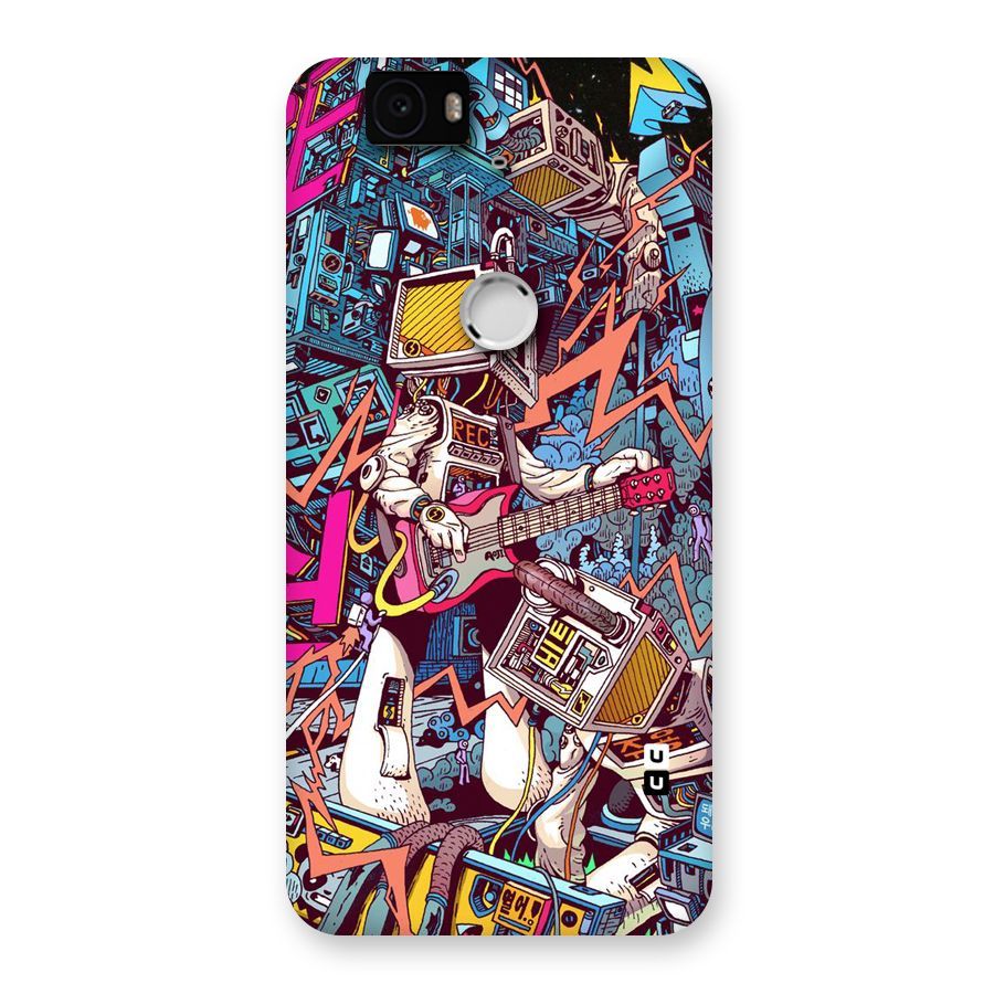 Electric Colors Back Case for Google Nexus-6P