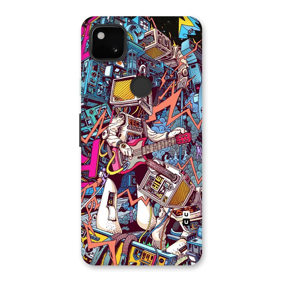 Electric Colors Back Case for Google Pixel 4a