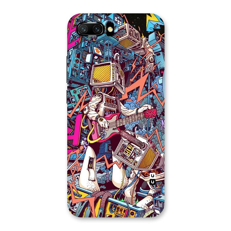 Electric Colors Back Case for Honor 10
