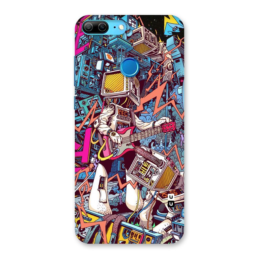Electric Colors Back Case for Honor 9 Lite