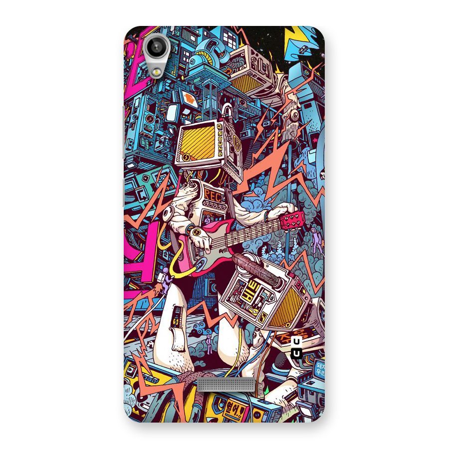 Electric Colors Back Case for Lava-Pixel-V1
