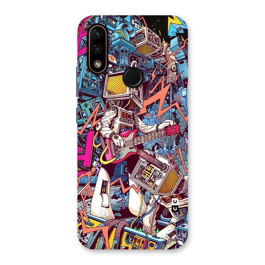 Electric Colors Back Case for Lenovo A6 Note