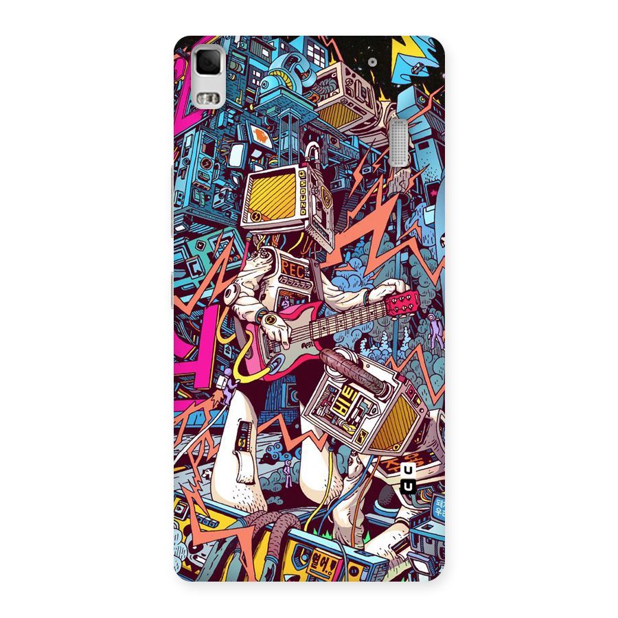 Electric Colors Back Case for Lenovo A7000