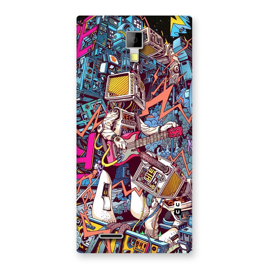 Electric Colors Back Case for Micromax Canvas Xpress A99