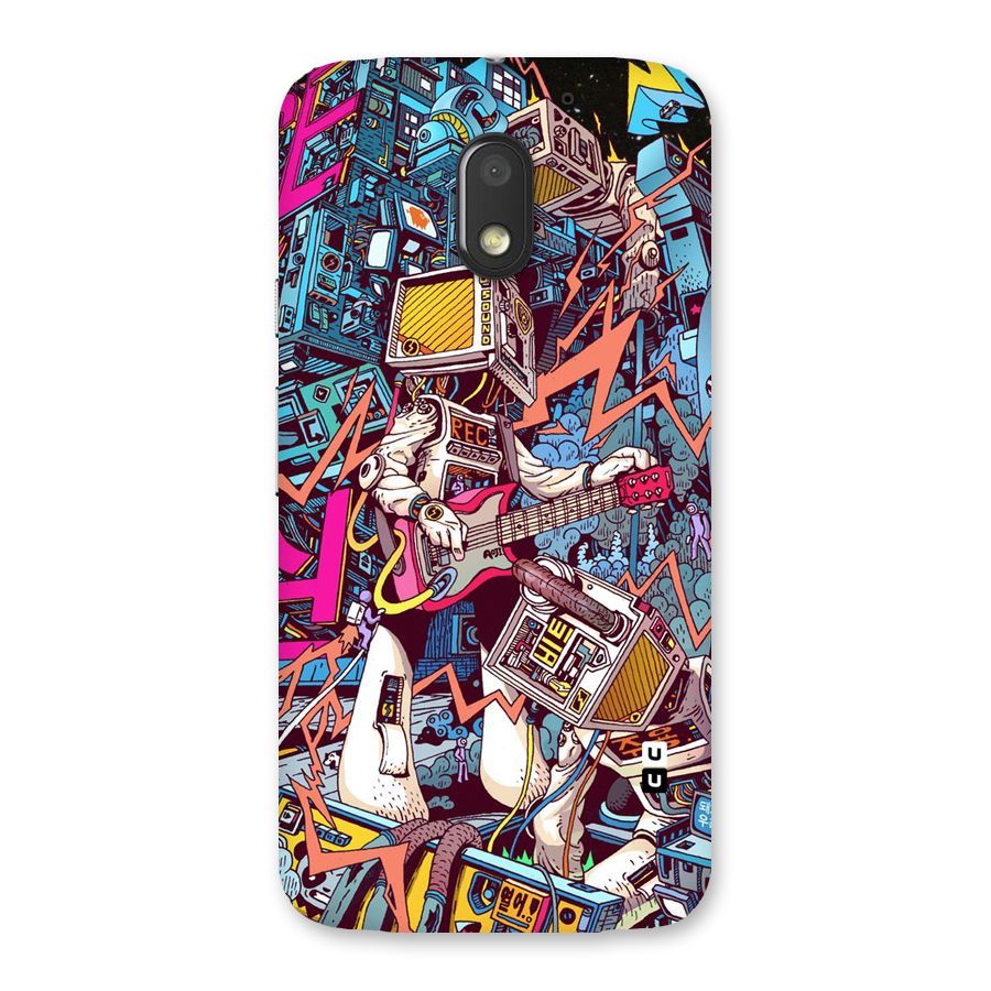 Electric Colors Back Case for Moto E3 Power