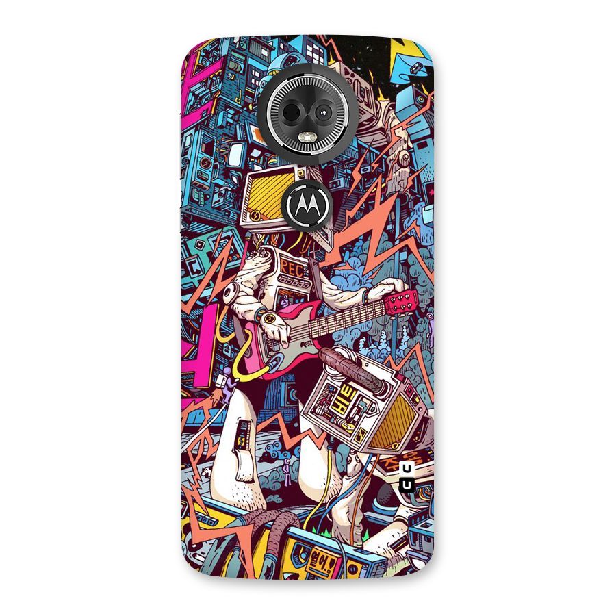 Electric Colors Back Case for Moto E5 Plus