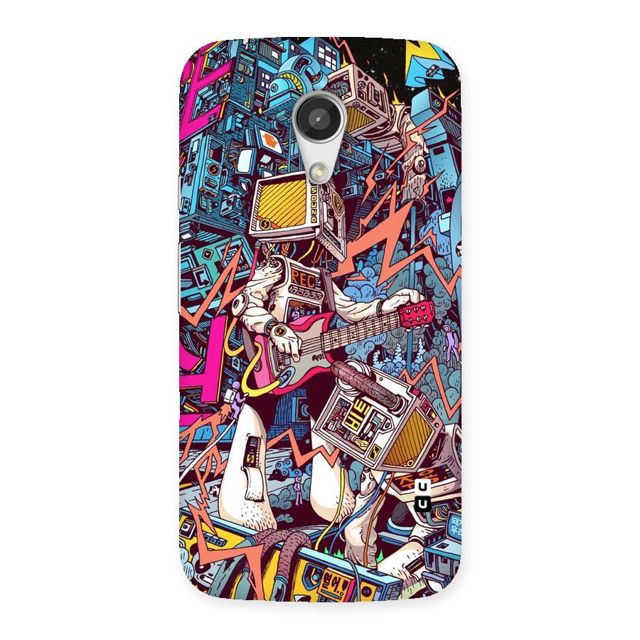 Electric Colors Back Case for Moto G 2nd Gen