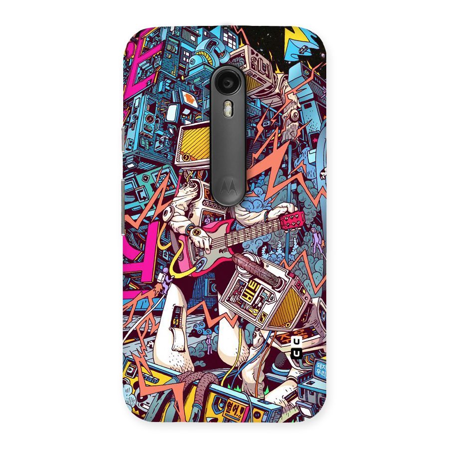 Electric Colors Back Case for Moto G Turbo
