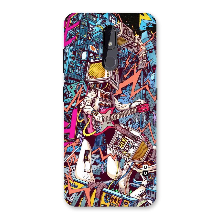 Electric Colors Back Case for Nokia 3.2