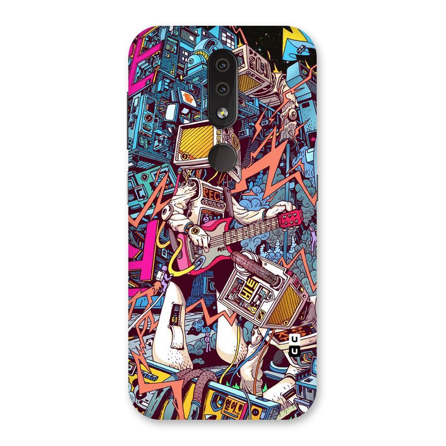 Electric Colors Back Case for Nokia 4.2