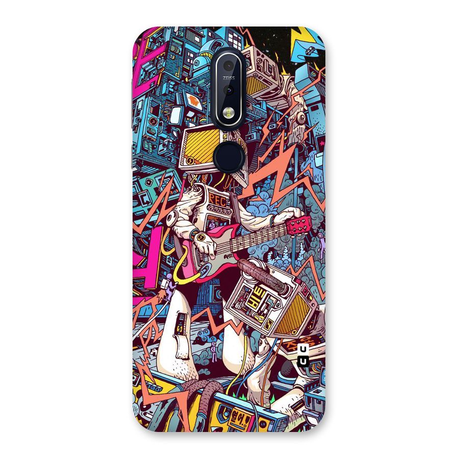 Electric Colors Back Case for Nokia 7.1