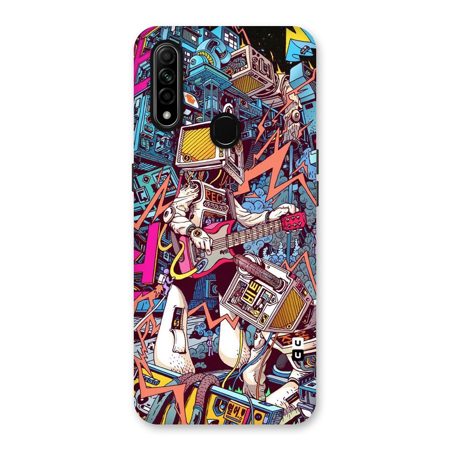 Electric Colors Back Case for Oppo A31