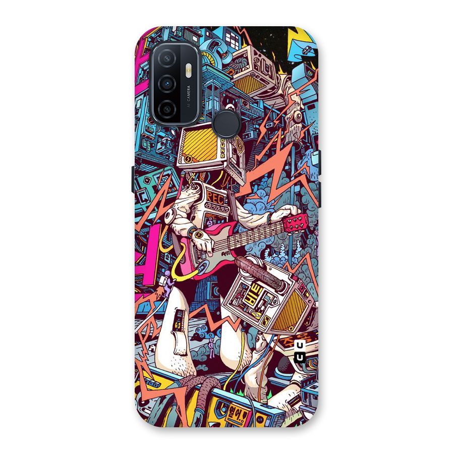 Electric Colors Back Case for Oppo A53