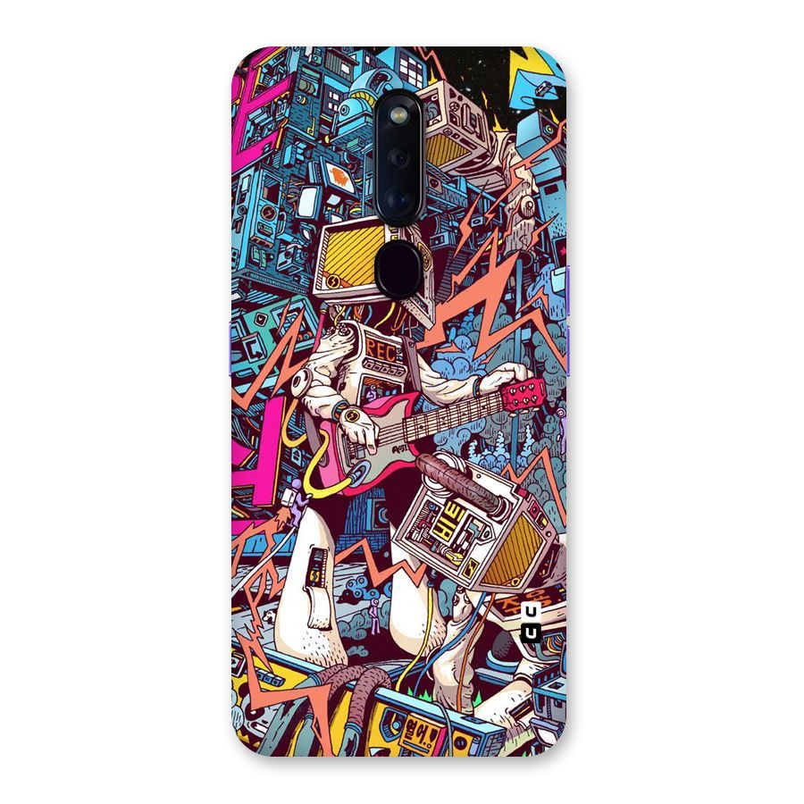 Electric Colors Back Case for Oppo F11 Pro