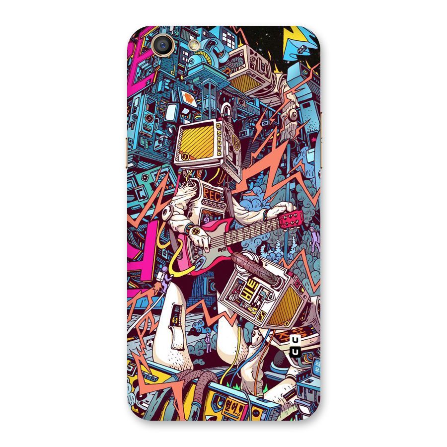 Electric Colors Back Case for Oppo F3