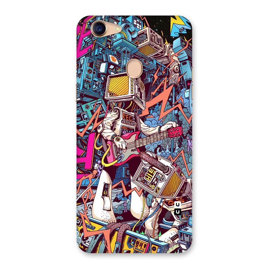 Electric Colors Back Case for Oppo F5