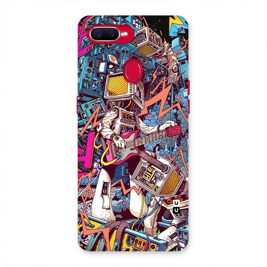 Electric Colors Back Case for Oppo F9 Pro