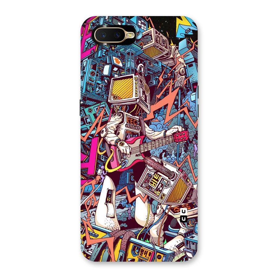 Electric Colors Back Case for Oppo K1
