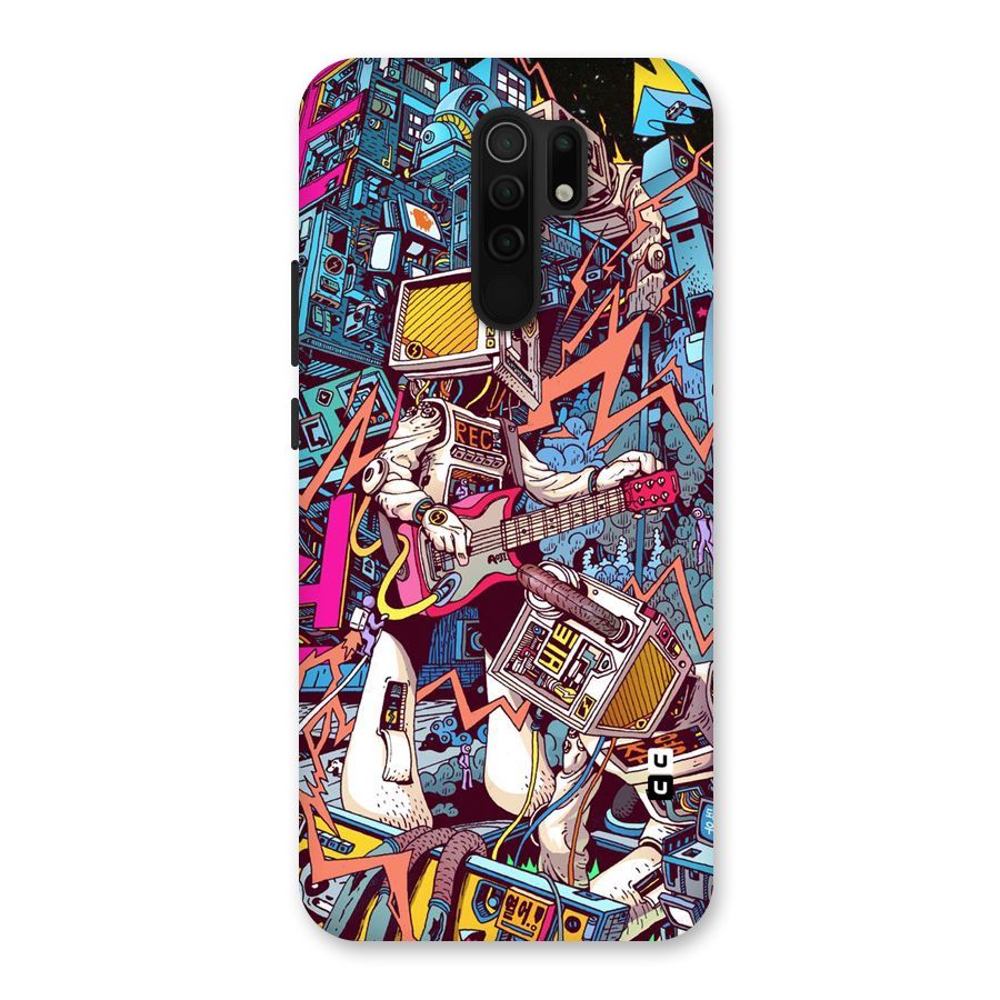 Electric Colors Back Case for Poco M2