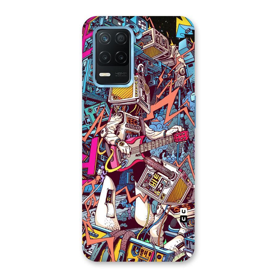 Electric Colors Back Case for Realme 8s 5G