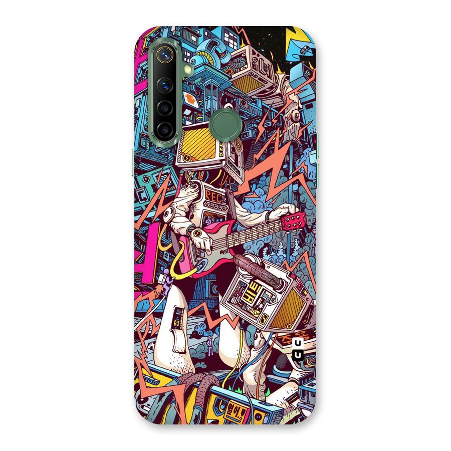 Electric Colors Back Case for Realme Narzo 10