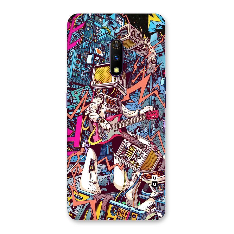 Electric Colors Back Case for Realme X