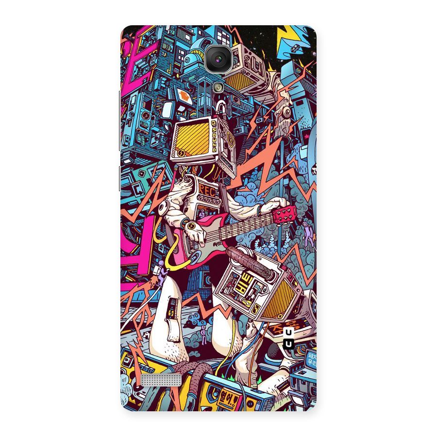 Electric Colors Back Case for Redmi Note