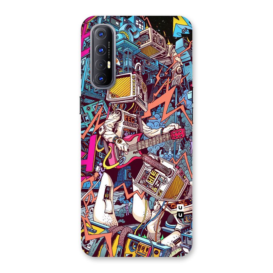 Electric Colors Back Case for Reno3 Pro