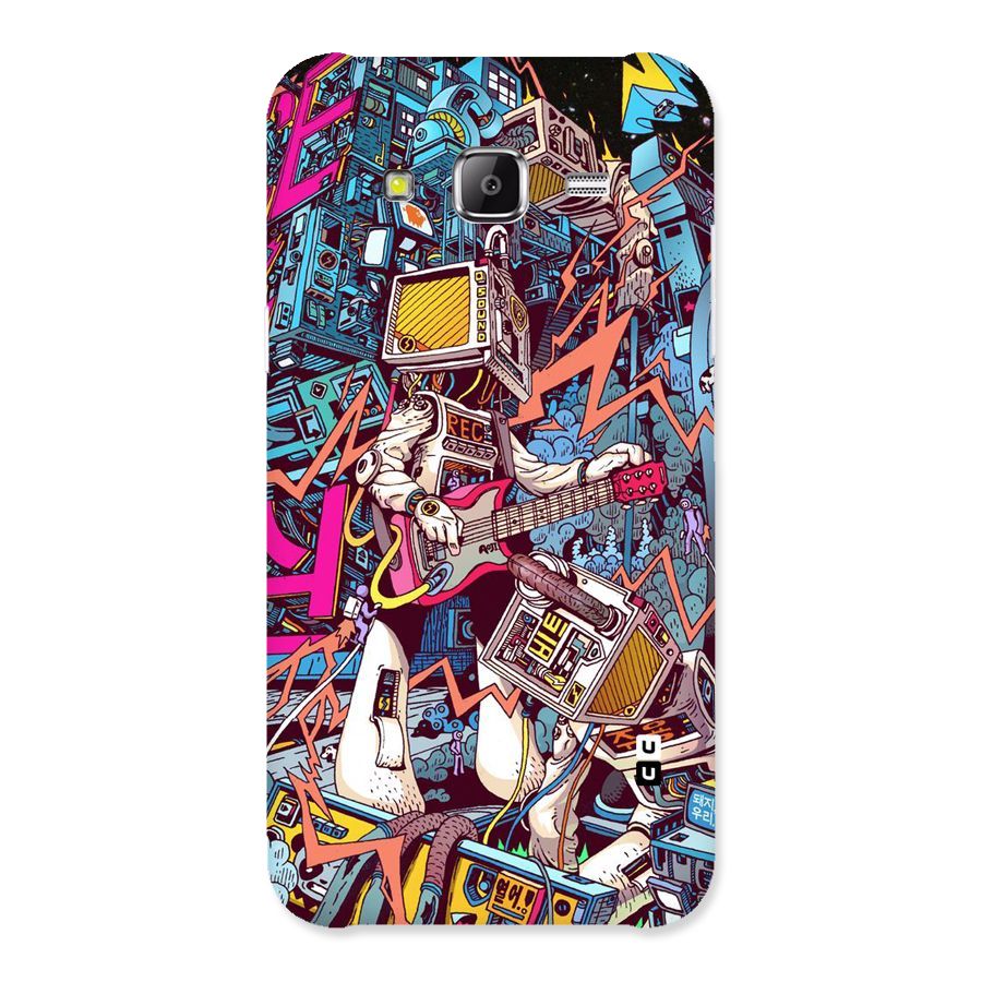 Electric Colors Back Case for Samsung Galaxy J2 Prime