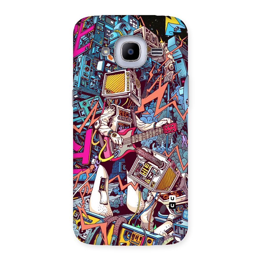 Electric Colors Back Case for Samsung Galaxy J2 Pro