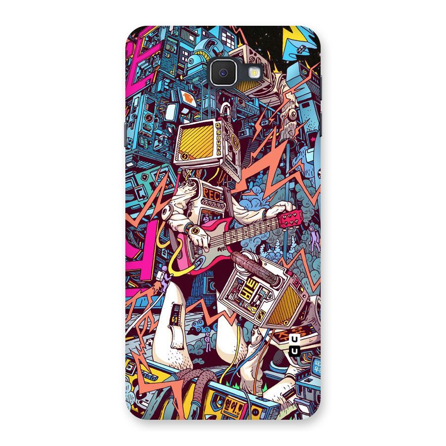 Electric Colors Back Case for Samsung Galaxy J7 Prime