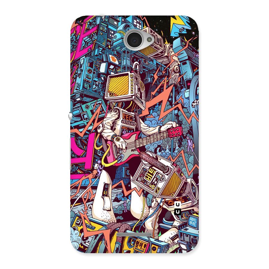 Electric Colors Back Case for Sony Xperia E4