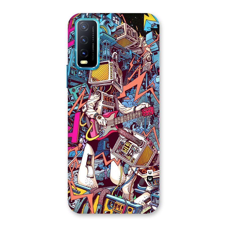 Electric Colors Back Case for Vivo Y20
