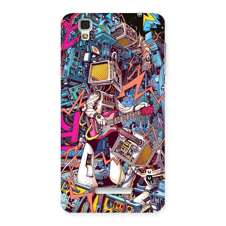 Electric Colors Back Case for YU Yureka Plus
