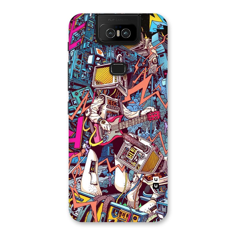 Electric Colors Back Case for Zenfone 6z