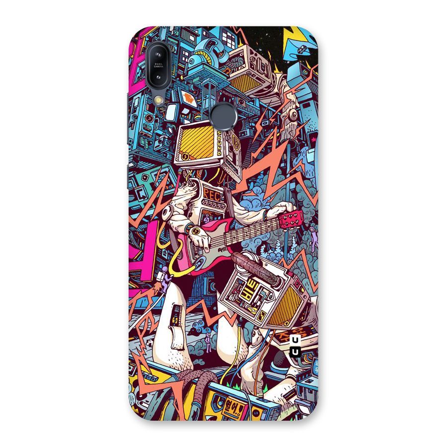 Electric Colors Back Case for Zenfone Max M2