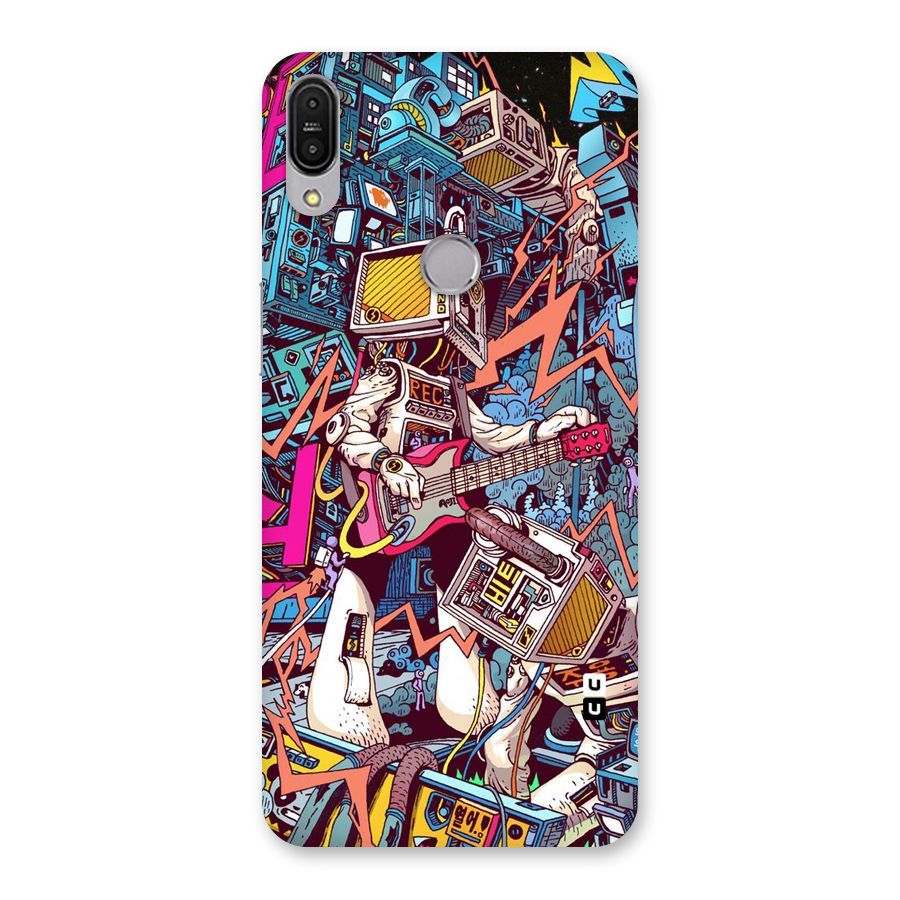 Electric Colors Back Case for Zenfone Max Pro M1