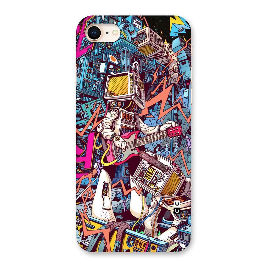 Electric Colors Back Case for iPhone 8