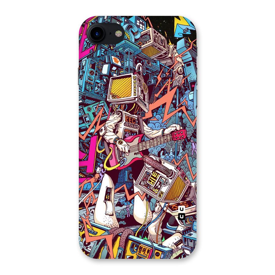 Electric Colors Back Case for iPhone SE 2020