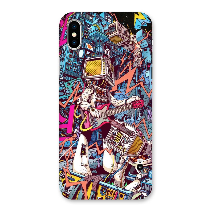 Electric Colors Back Case for iPhone XS