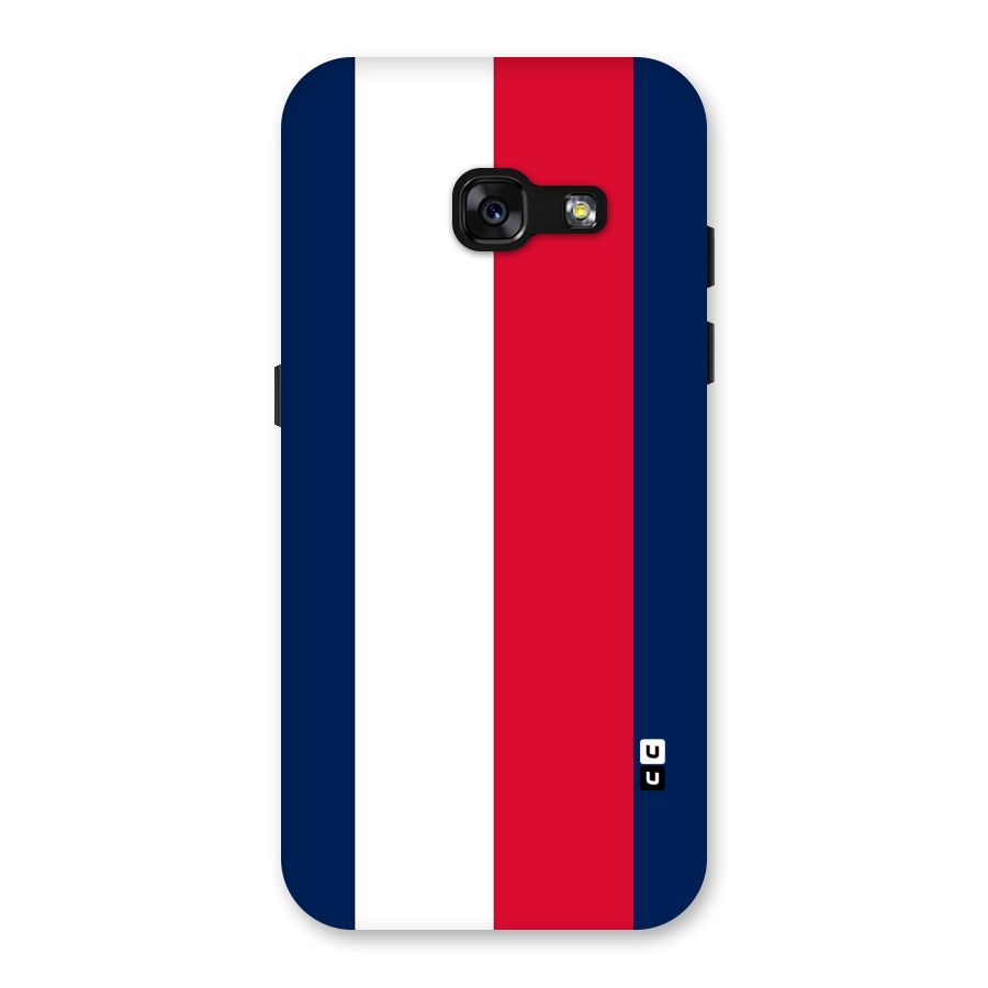 Electric Colors Stripe Back Case for Galaxy A3 (2017)
