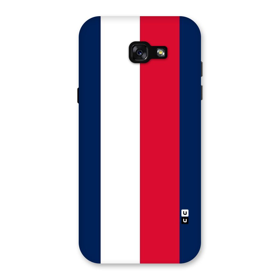 Electric Colors Stripe Back Case for Galaxy A7 (2017)