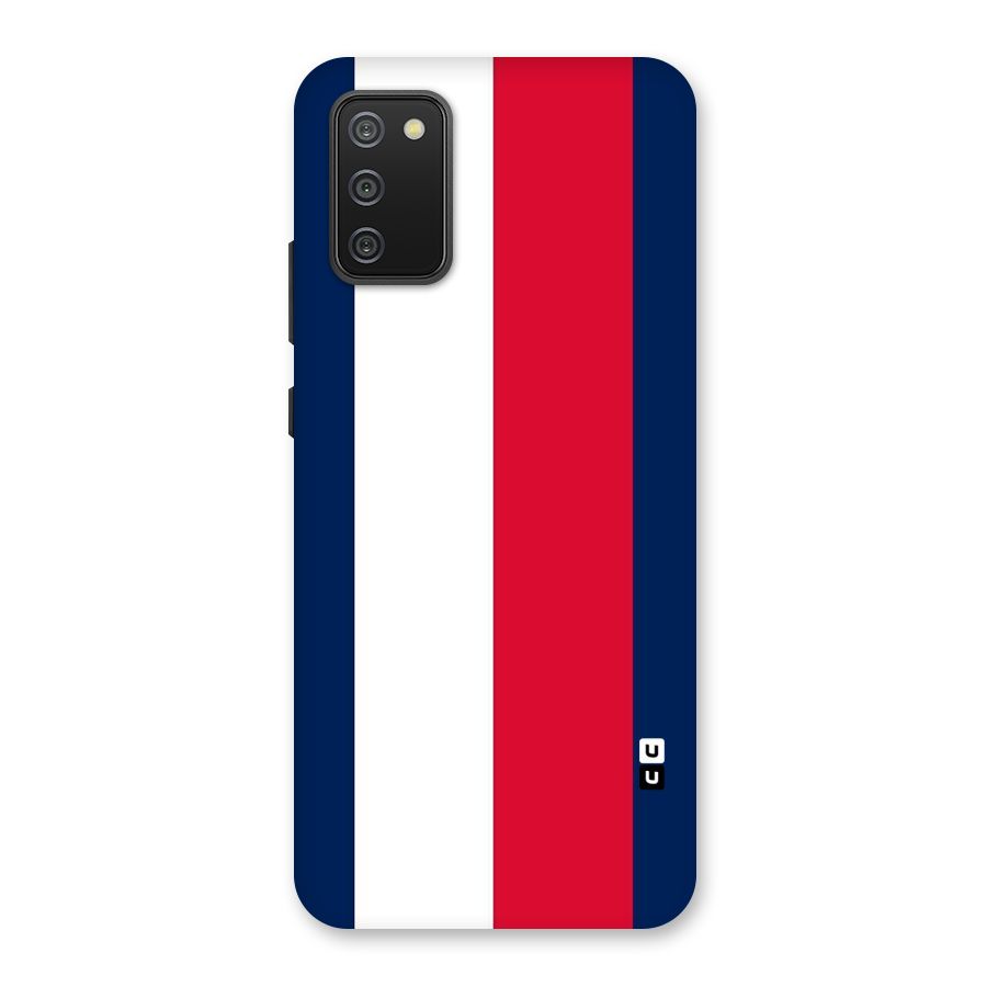 Electric Colors Stripe Back Case for Galaxy F02s